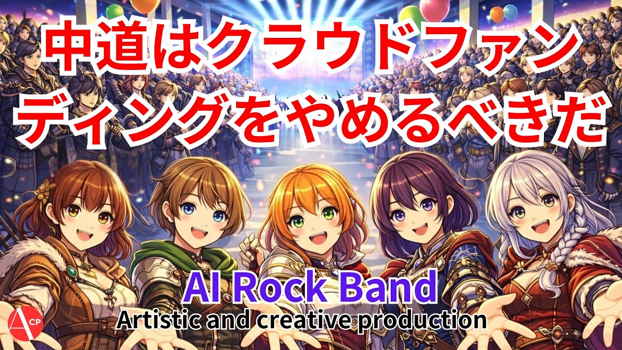 中道はクラウドファンディングをやめるべきだ