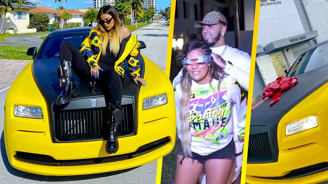 ANUEL AA le regaló un LUJOSO AUTO a KAROL G por su cumpleaños ( 2020 ) | El Dios Del Trap | Keii