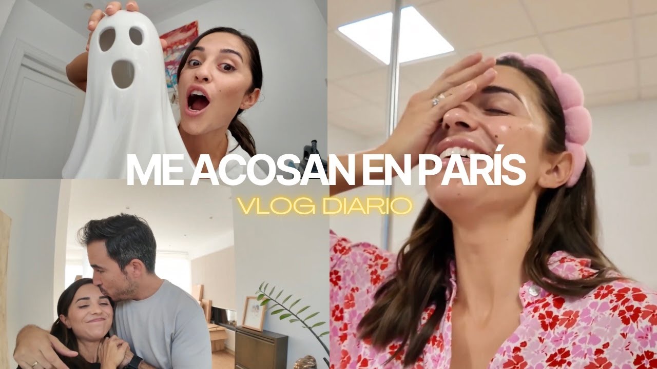 Me ACOSAN en PARÍS 😔 + JAVI me da una SORPRESA 💕 | VLOG