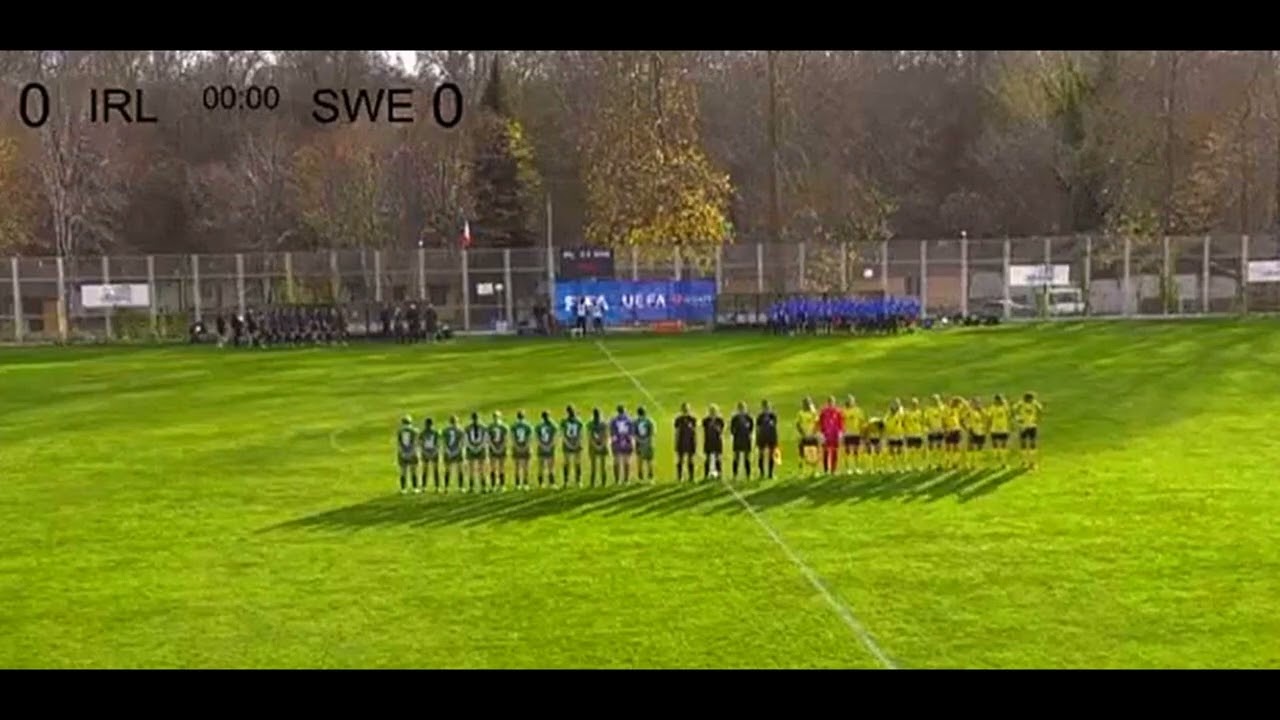 NORTHERN IRELAND NATIONAL ANTHEM GOD SAVE THE KING PLAYED BEFORE REPUBLIC OF IRELAND V SWEDEN 2025