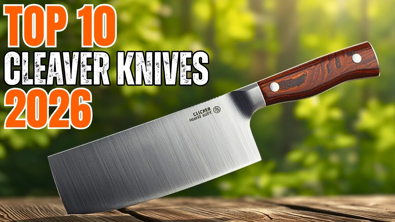 10 Best Heavy Duty Cleaver Knives In 2026- BUYER'S GUIDE!!