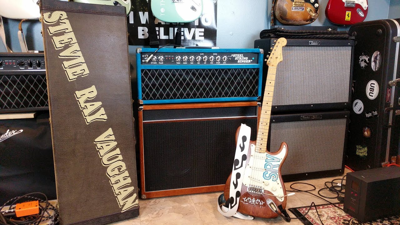 Мой Stratocaster SRV 1965 года, посвящённый Стиви Рэю Вону и Ленни | Вход и выход