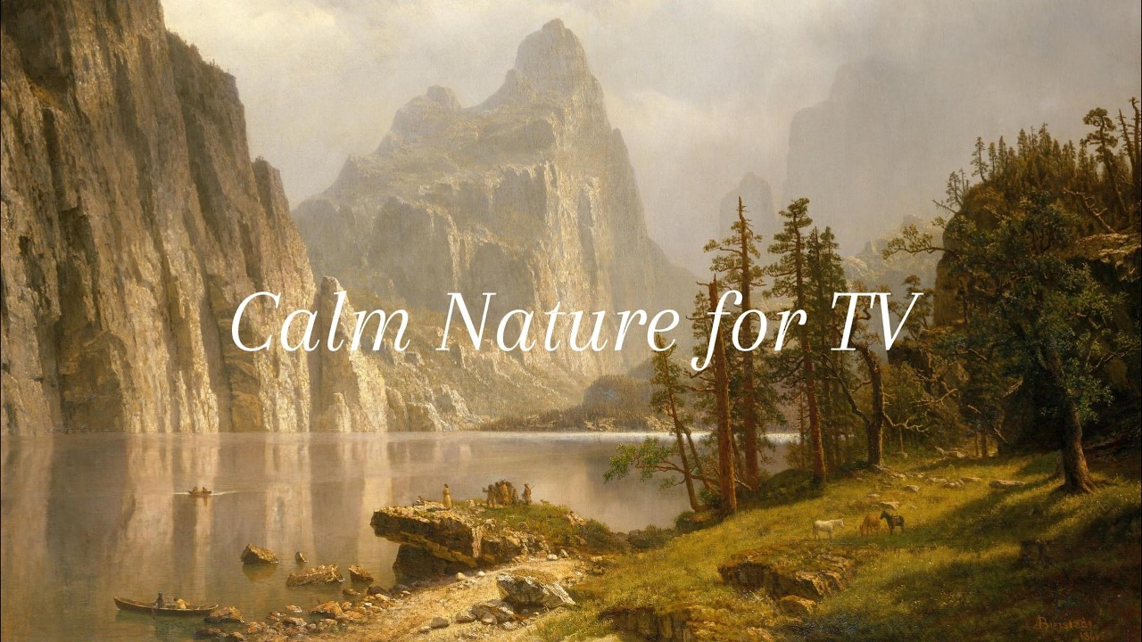 Calm Nature for TV | Timeless Landscape Paintings | Silent Art Gallery | 1 Hour | No Sound