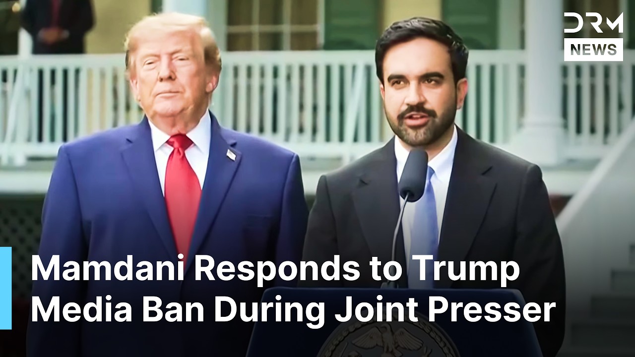 &ldquo;Did You Challenge Trump at All?&rdquo; Reporter Presses Mamdani on Trump&rsquo;s Media Ban | AC1N