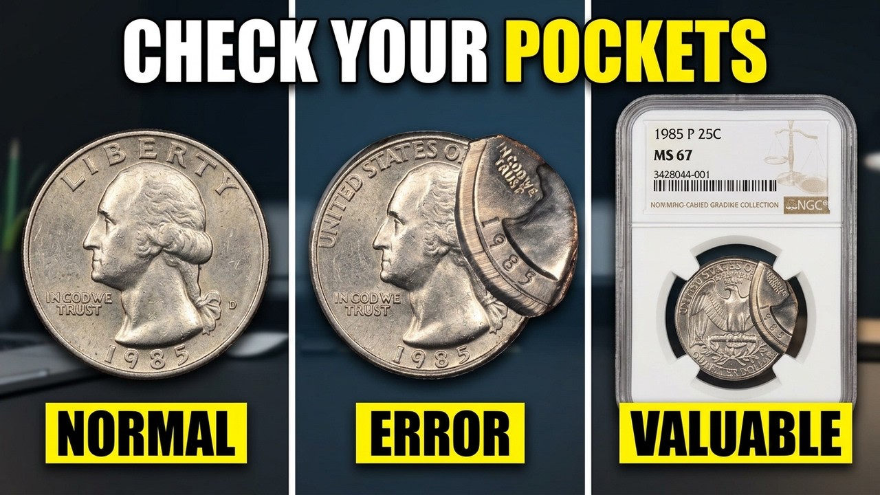 Most Valuable 1985 Quarter Error Coins Worth Over $800 &ndash; Check Now!