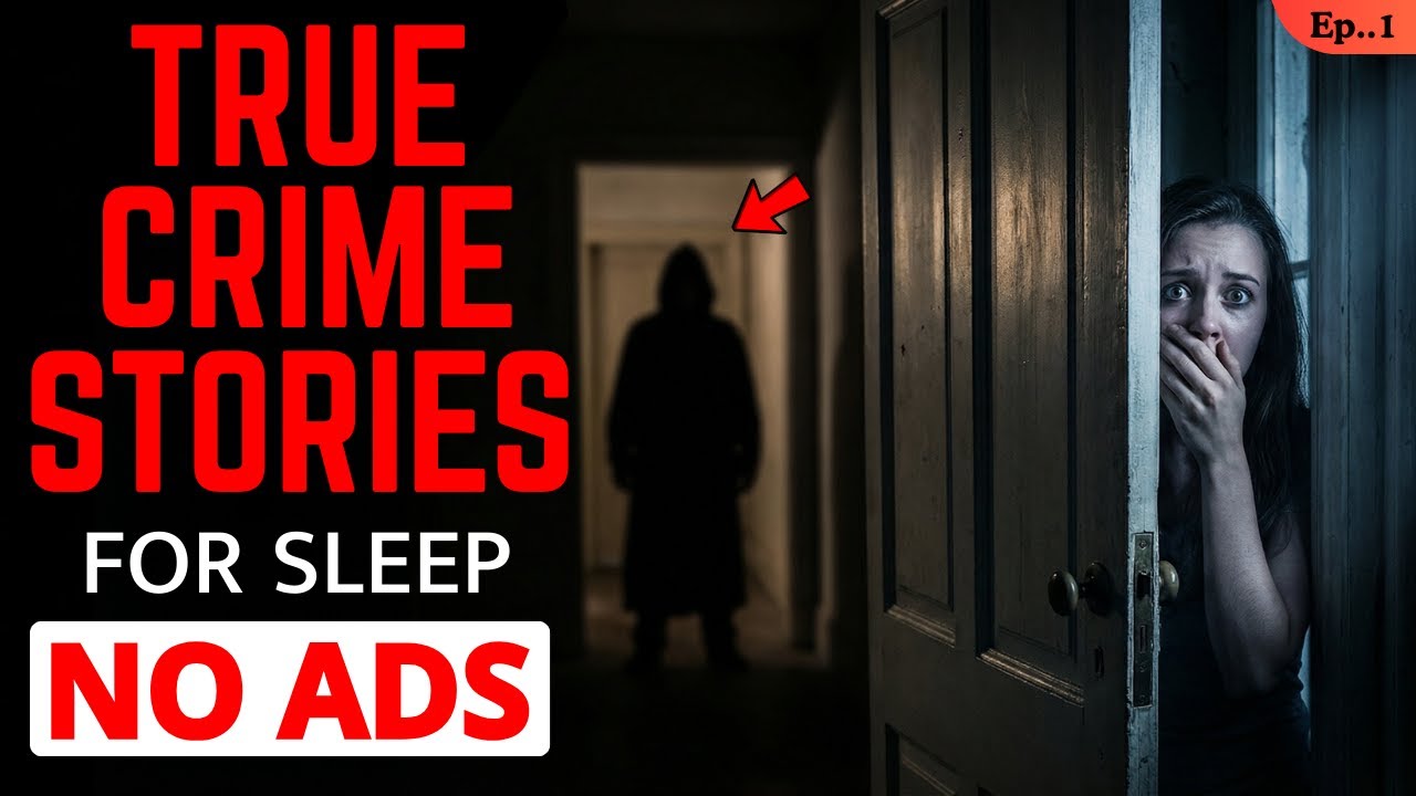 TRUE Crime Stories for Sleep | Rainfall Ambience | 🔴 NO ADS 🔴 | Black Screen | Ep. 1