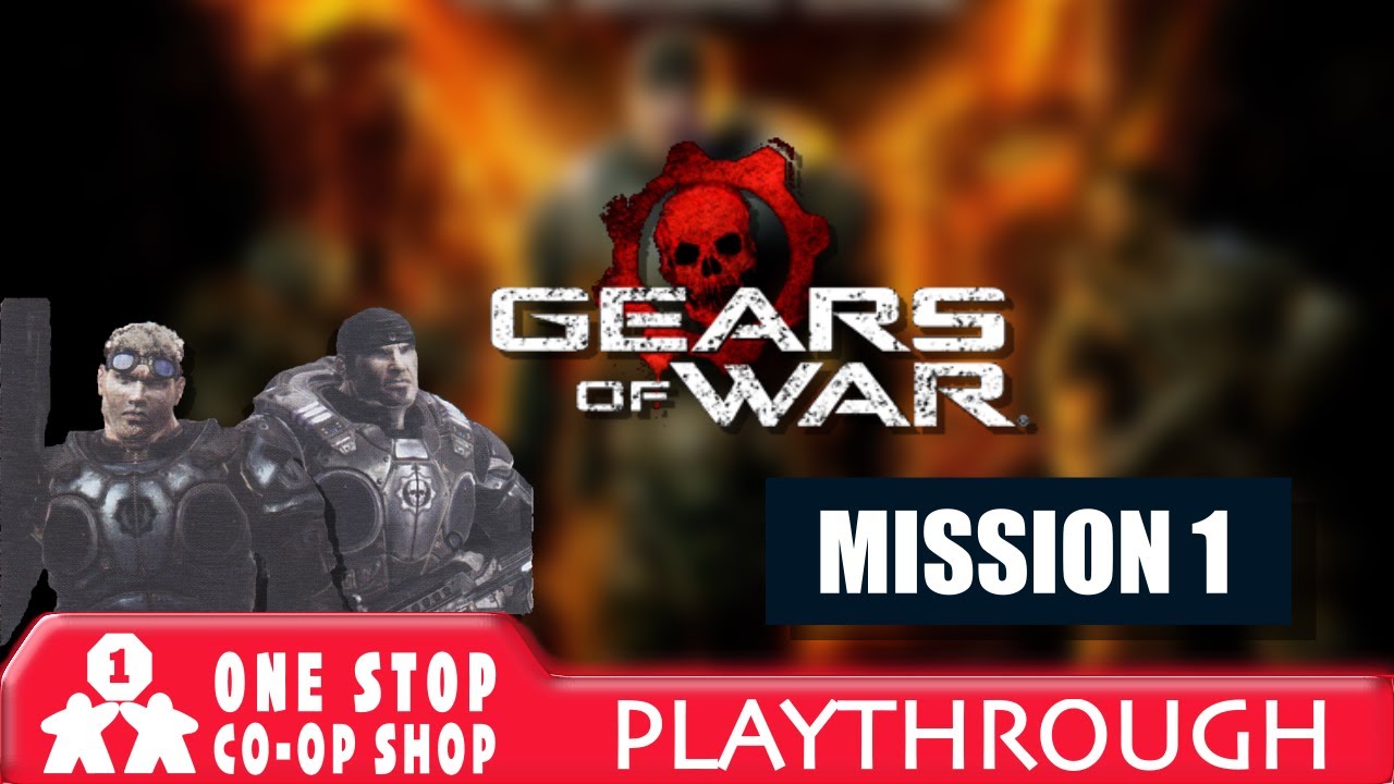 Gears of War Board Game | Mission 1: Emergence | with Steve & Kim