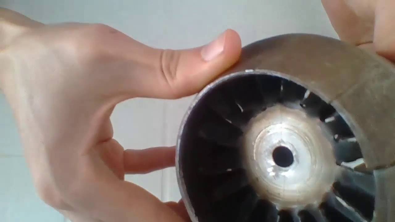 homemade jet engine parts and assembly