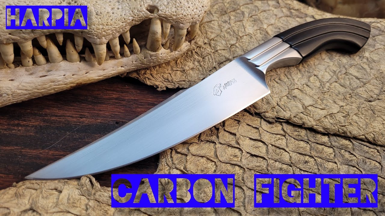 Harpia Knife Making   Carbon Fighter