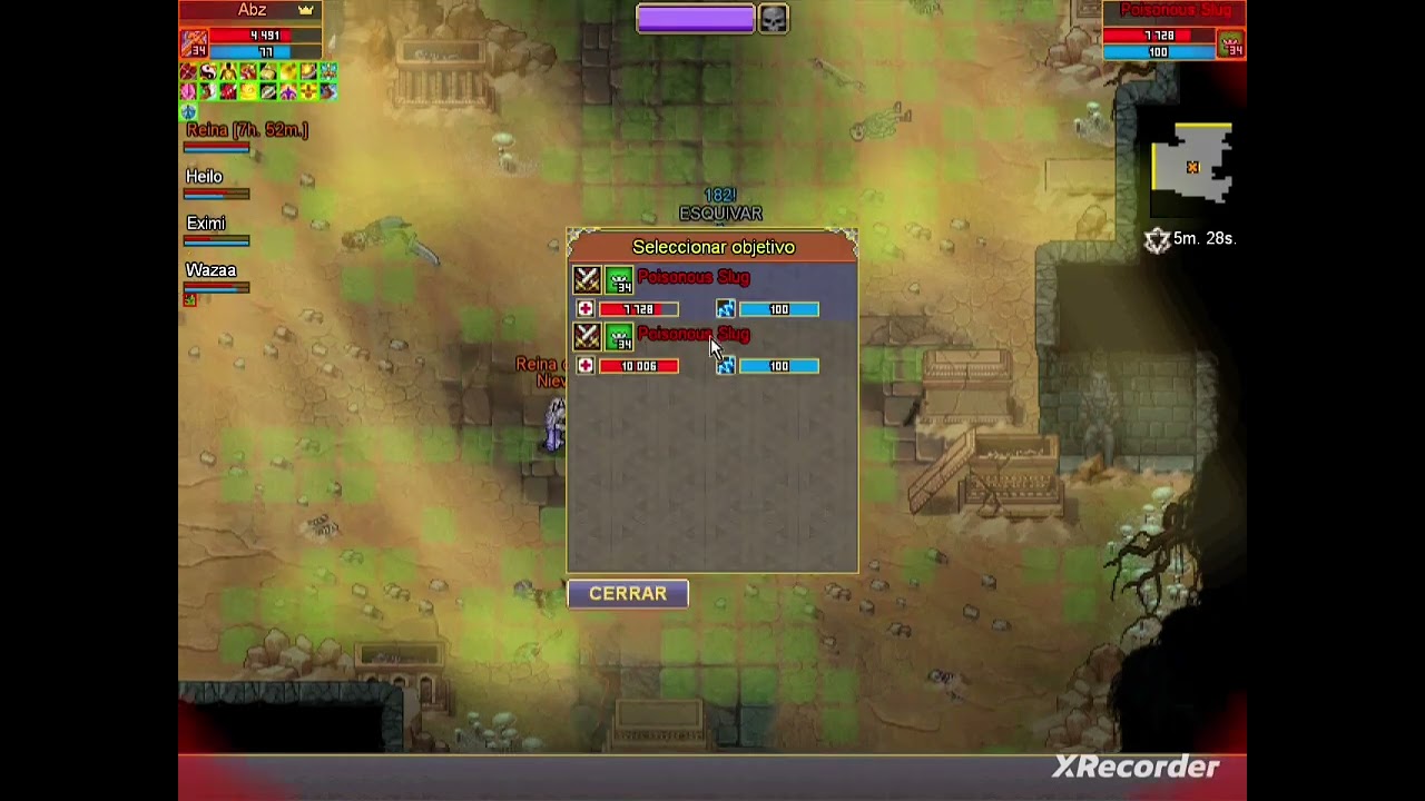 Primeras Tumbas con miembros de mi gremio Revelion Warspear Online.