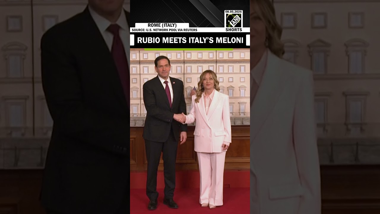 Italy&rsquo;s Giorgia Meloni meets US Secretary of State Marco Rubio in Rome
