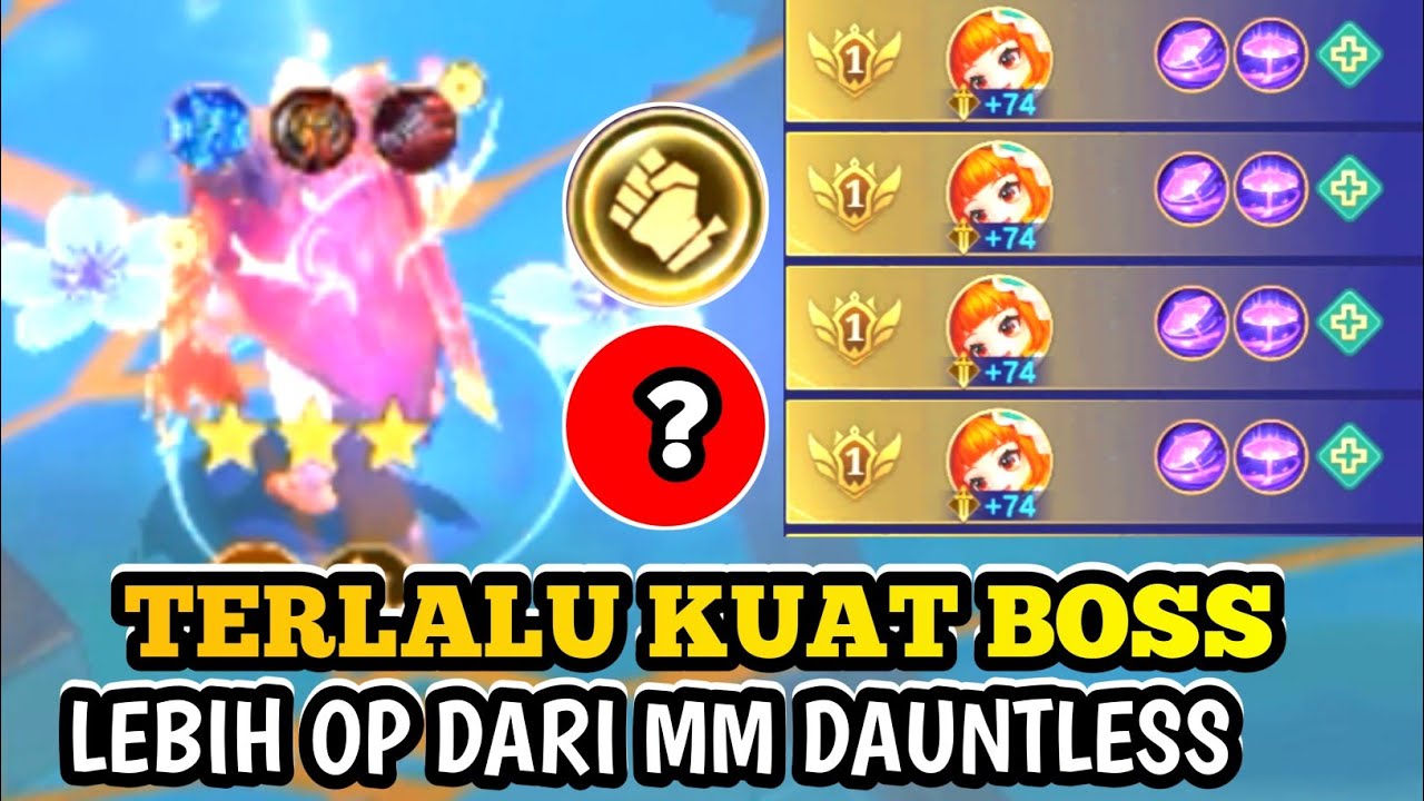 HAMA BARU AUTO WINSTREAK||LEBIH OP DARI MM DAUNTLESS BOSS||MAGIC CHESS GOGO UPDATE TERBARU 