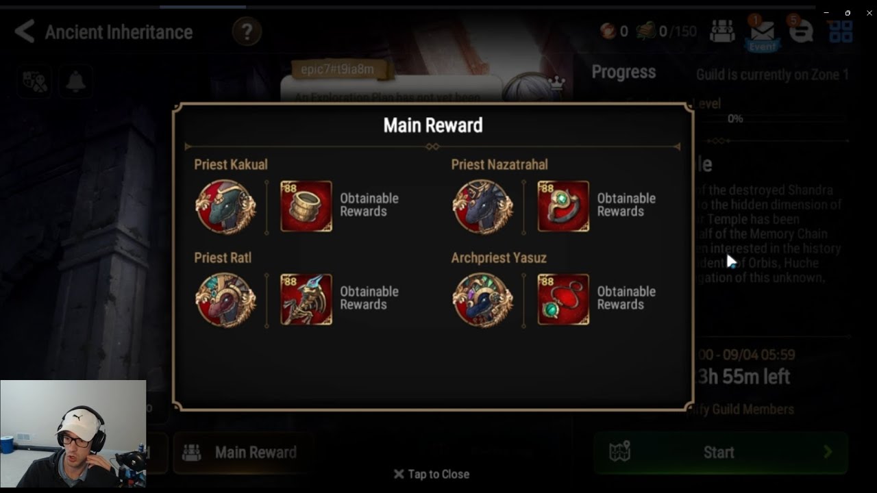 [Epic Seven] New Player Ancient Inheritance Day 1 - 2023 New Player Guide Series
