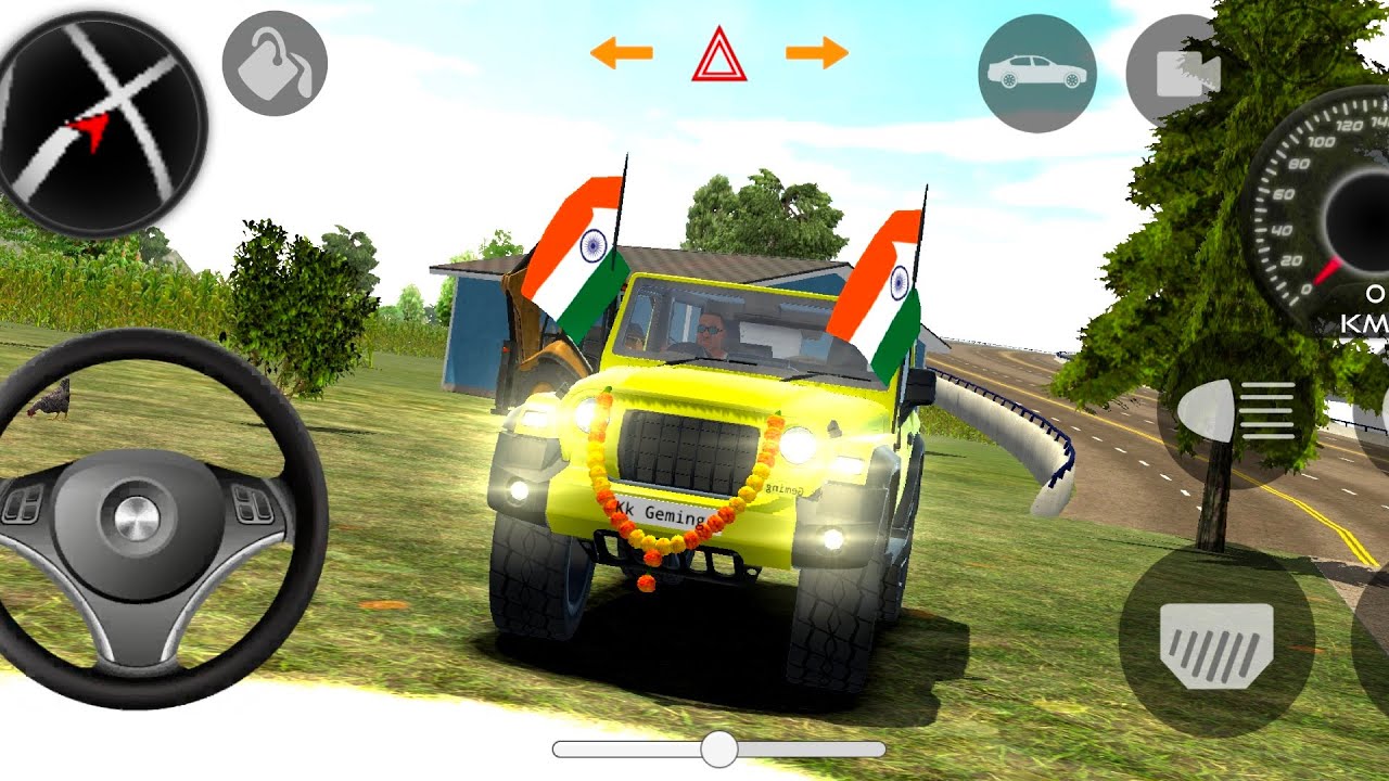 Dollar (level)song Sidhu moosewala 📛📛।।Indian car Simulator 3d 😁 Mahindra Thar Gameplay video 😎