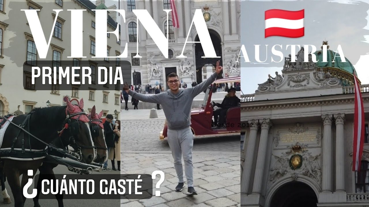 GASTOS en un DIA en VIENA visitando los PRINCIPALES SITIOS TURISTICOS/ DIA 1🇦🇹 VIENA AUSTRIA