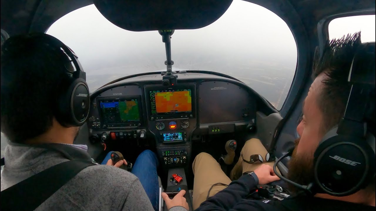 RV10: IFR | Divert | Severe Rain | Static Wicks (I need them)