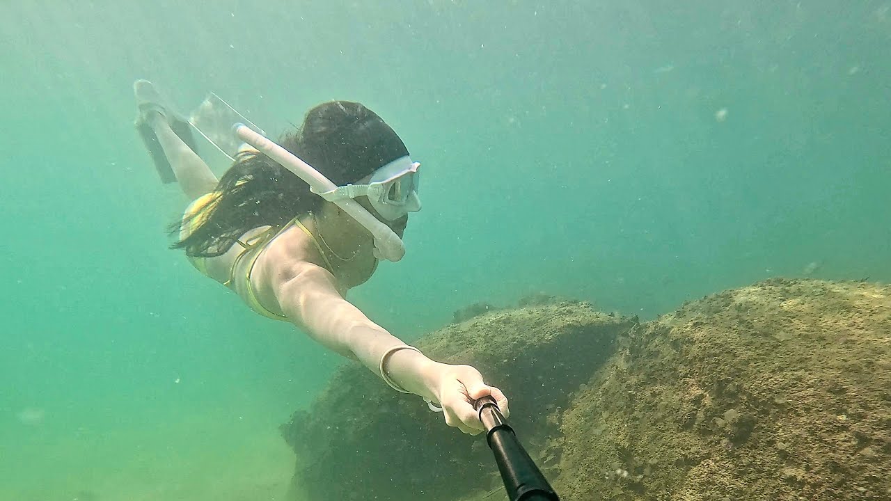 부산 근처 거제도에서 스노쿨링하기🐠 제주도인줄,,, 구조라 해수욕장 프리다이빙