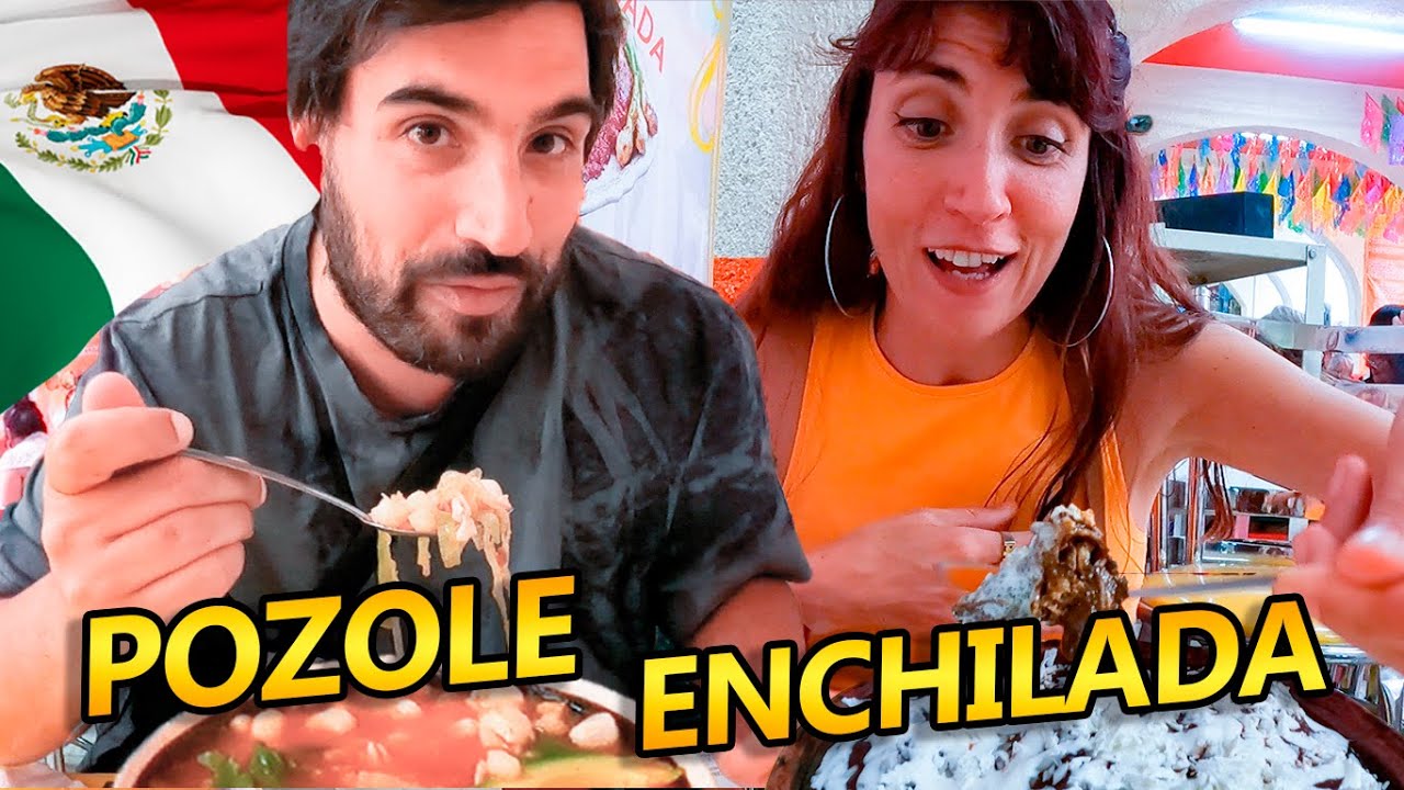 Probamos VERDADERA COMIDA MEXICANA en COYOACAN, el barrio de Frida Kahlo | VUELTALMUN