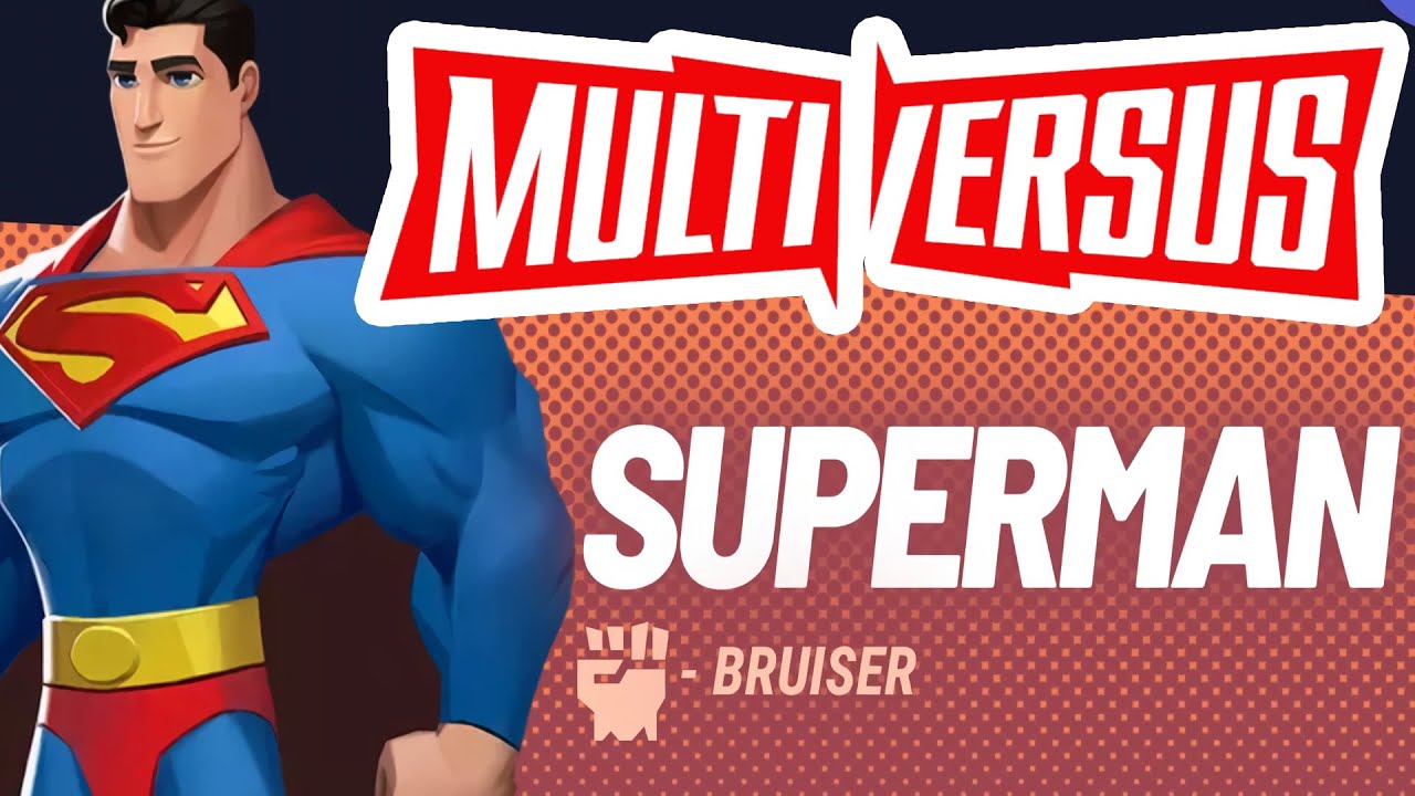 Multiversus Superman Gameplay