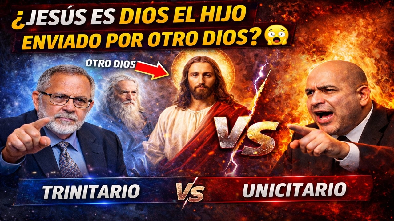 DEBATE🔥 ¿JESÚS ES DIOS EL HIJO ENVIADO POR OTRO DIOS? 😱 | Trinitario vs Unicitario ⚔️