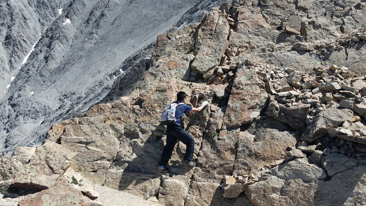 Chicken-out-Ridge, trail to Borah Peak