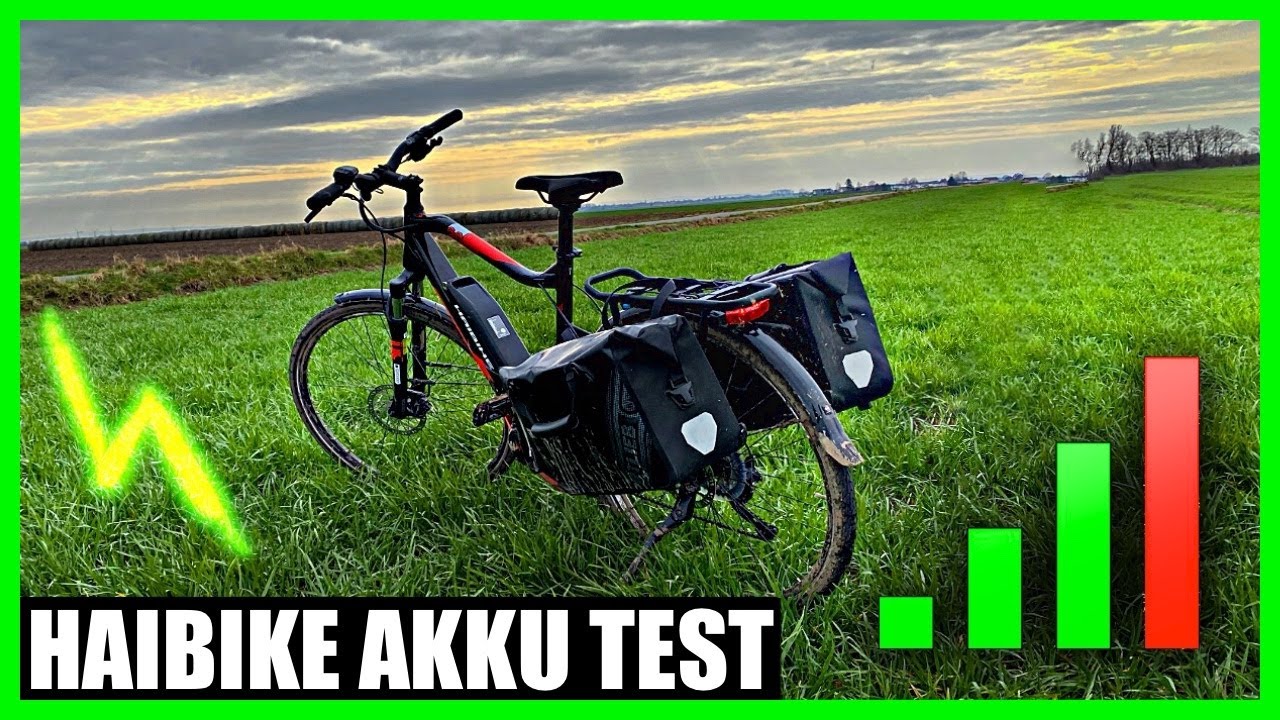 Haibike Trekking Akku Reichweite Test im Modus Standart | PAT