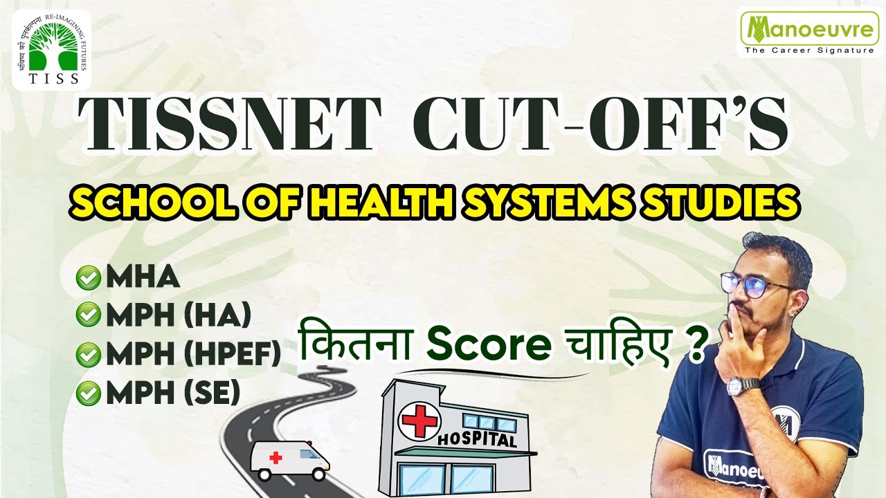 TSSNET -  Cut Off's  | For MHA | MPH (HA) | MPH (HPEF ) | MPH (SE) | Kitna Score chahiye ?