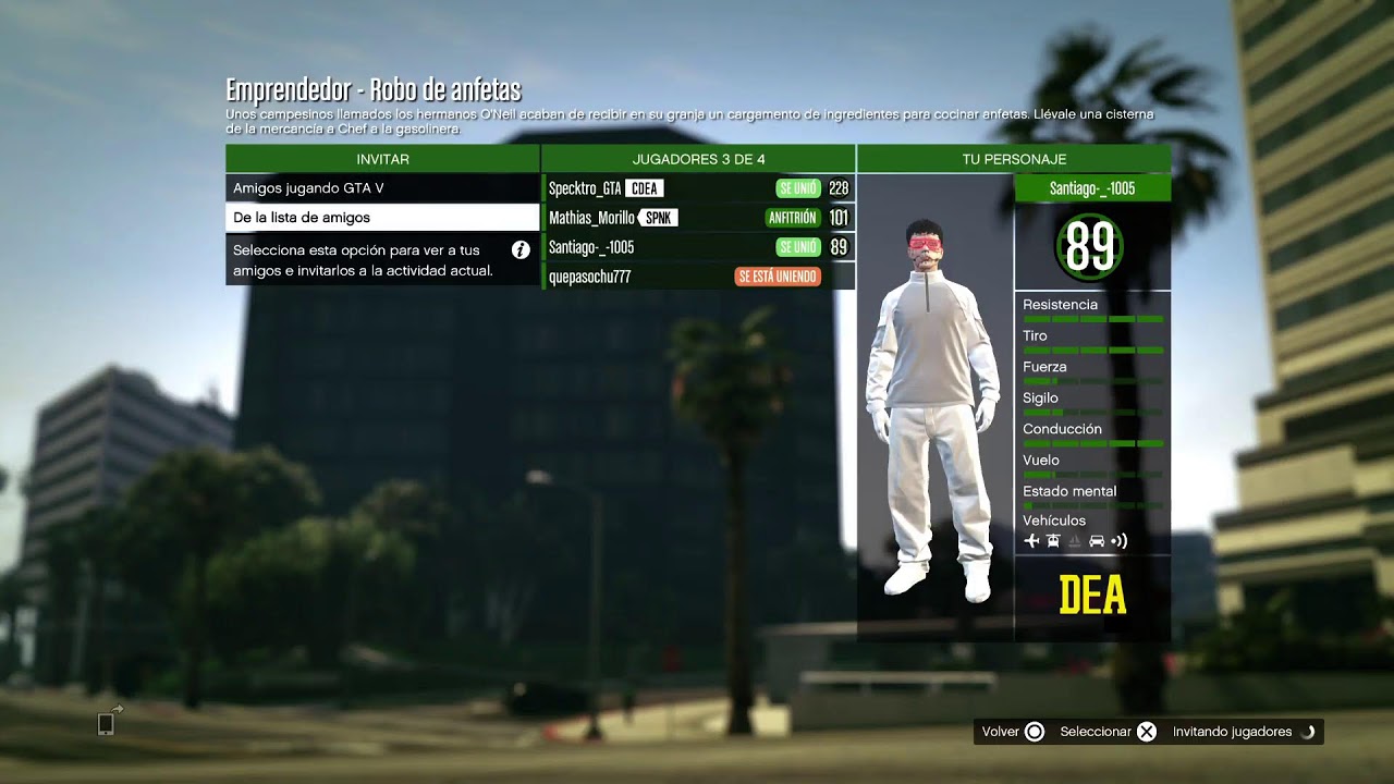 GTA 5 ONLINE PS5 CHILE - JUGANDO CARRERAS