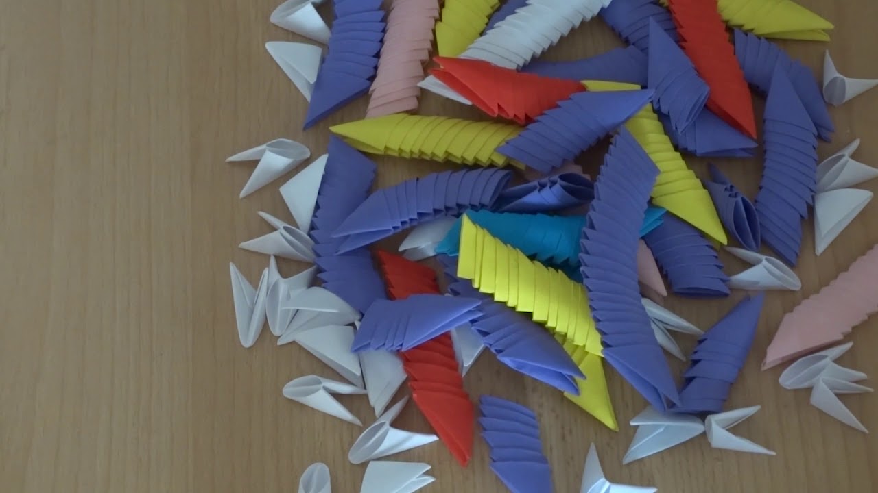 Origami 3D - Basic triangle shape