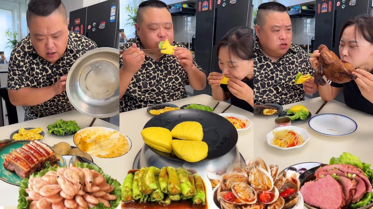 自私老公吃獨食，婆婆出手把燒鵝藏起來，最後沒吃到委屈哭了!【胖嫂美食】
