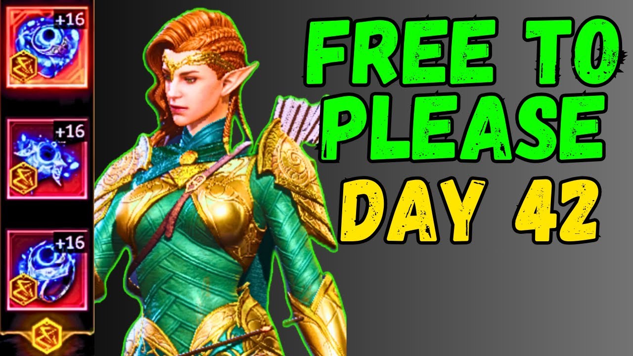 Day 42 F2P - GR3-19 Farming for SoulBound Arcana | Watcher of Realms