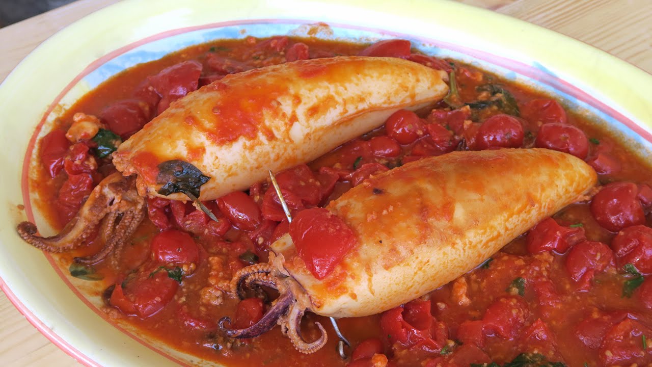 Nonna's Stuffed Calamari Recipe - Laura Vitale - Laura in the Kitchen Episode 939