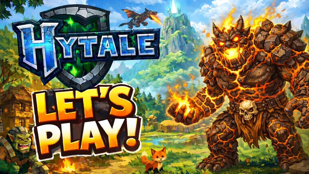 Hytale #8 - Lavahöhle mit Lavamonster entdeckt
