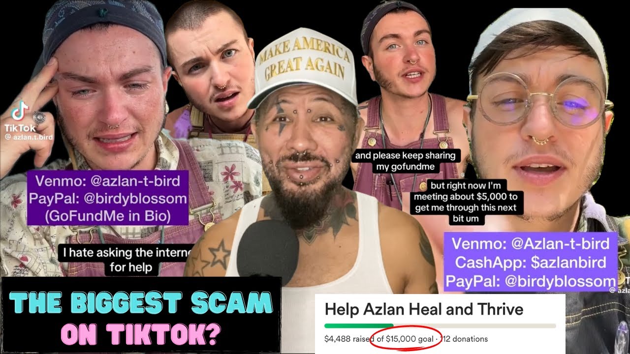 The Biggest Scammer on TikTok  Azlan T. Bird AKA Roger | Breaking Down The Grift | The Real Problem!
