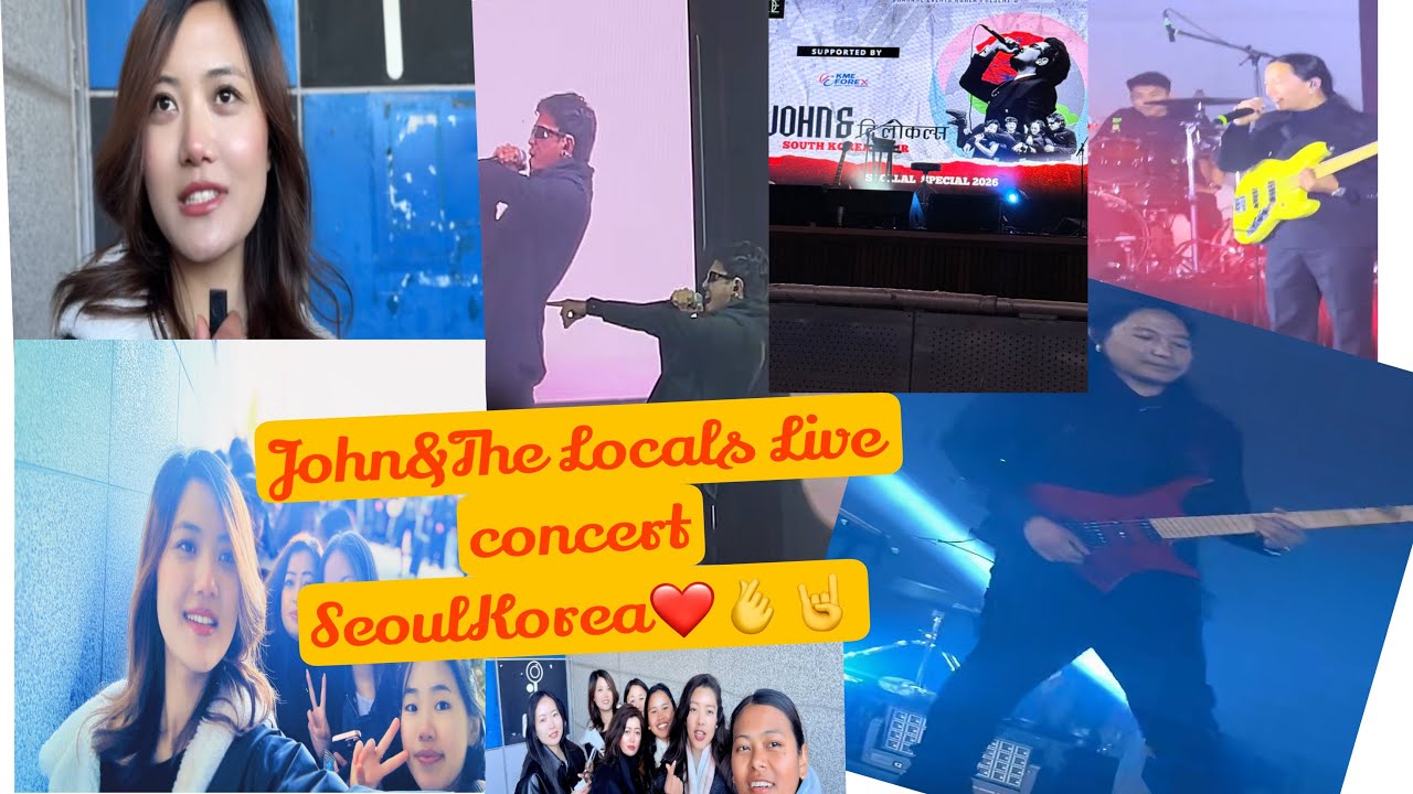 John&The Locals Live Concert SouthKorea❤️💕👌🫰#plz_subscribe_my_channel 