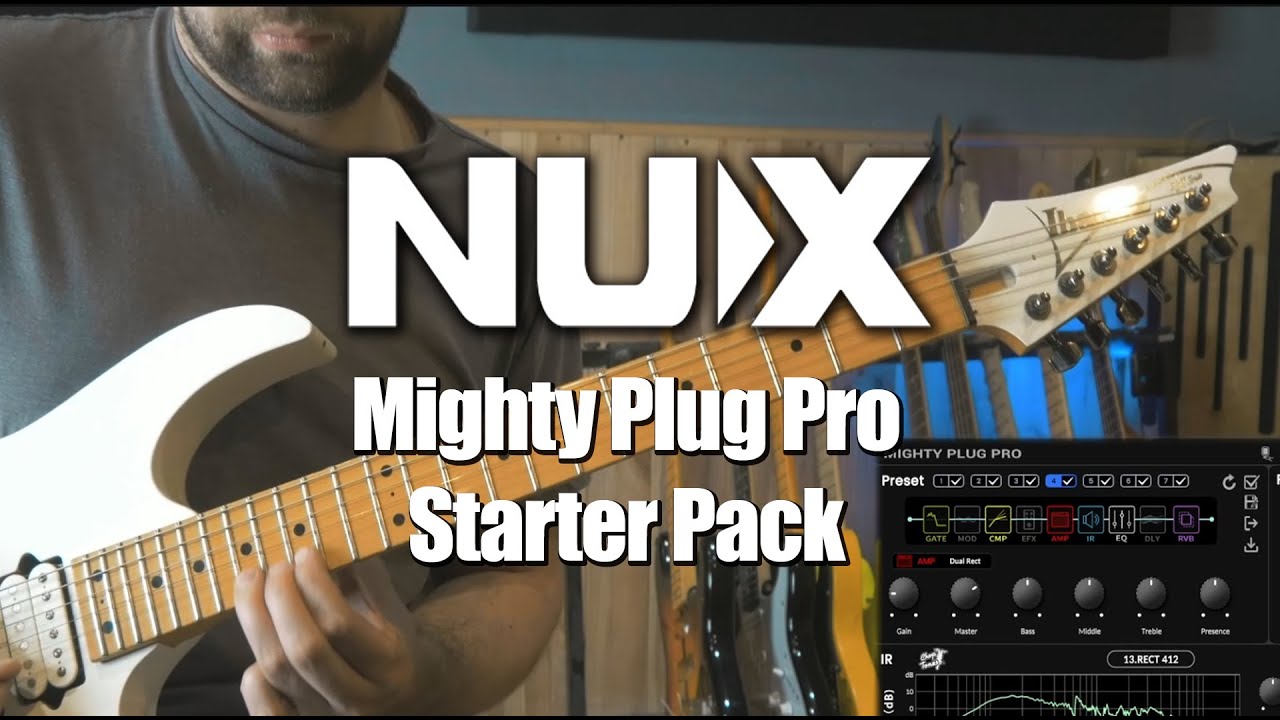 NUX Mighty Plug Pro Starter Pack ||| GalTone Studio (1 Free Preset)
