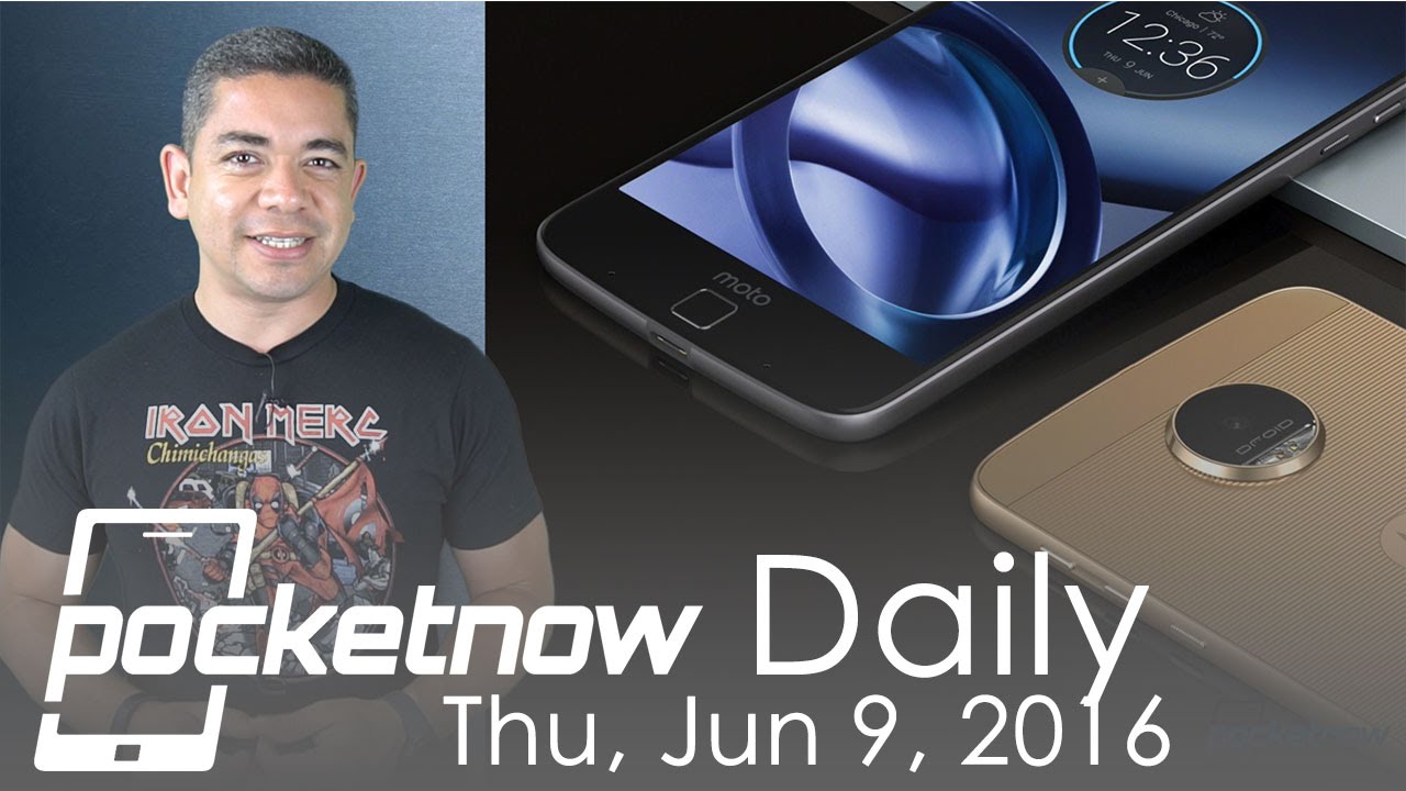 Moto Z modular smartphones, Galaxy Note 7 Iris scanner & more - Pocketnow Daily