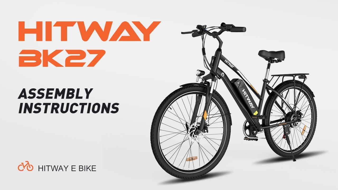 HITWAY BK27 Electric Bike Assembly Video