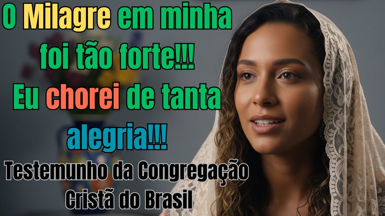 TESTEMUNHO CCB — Esperei 14 anos por um filho; E Deus, me deu 2 de uma vez!