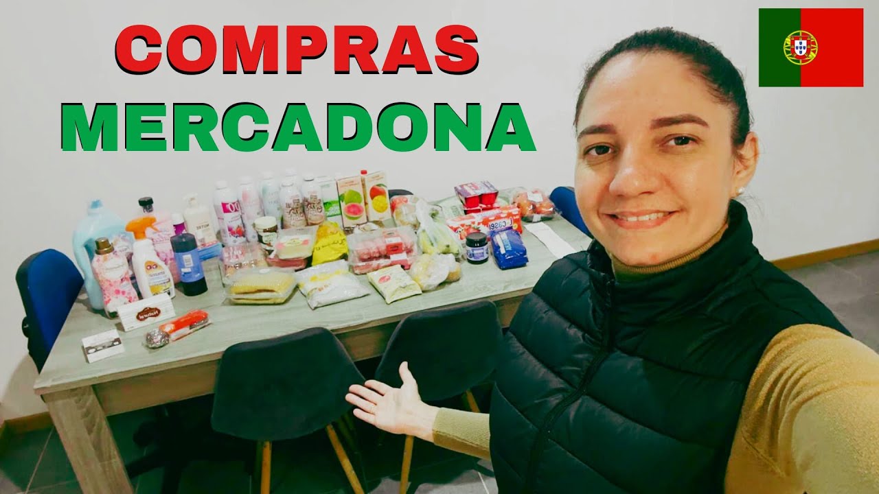 COMPRAS NO MERCADONA EM PORTUGAL 🇵🇹 