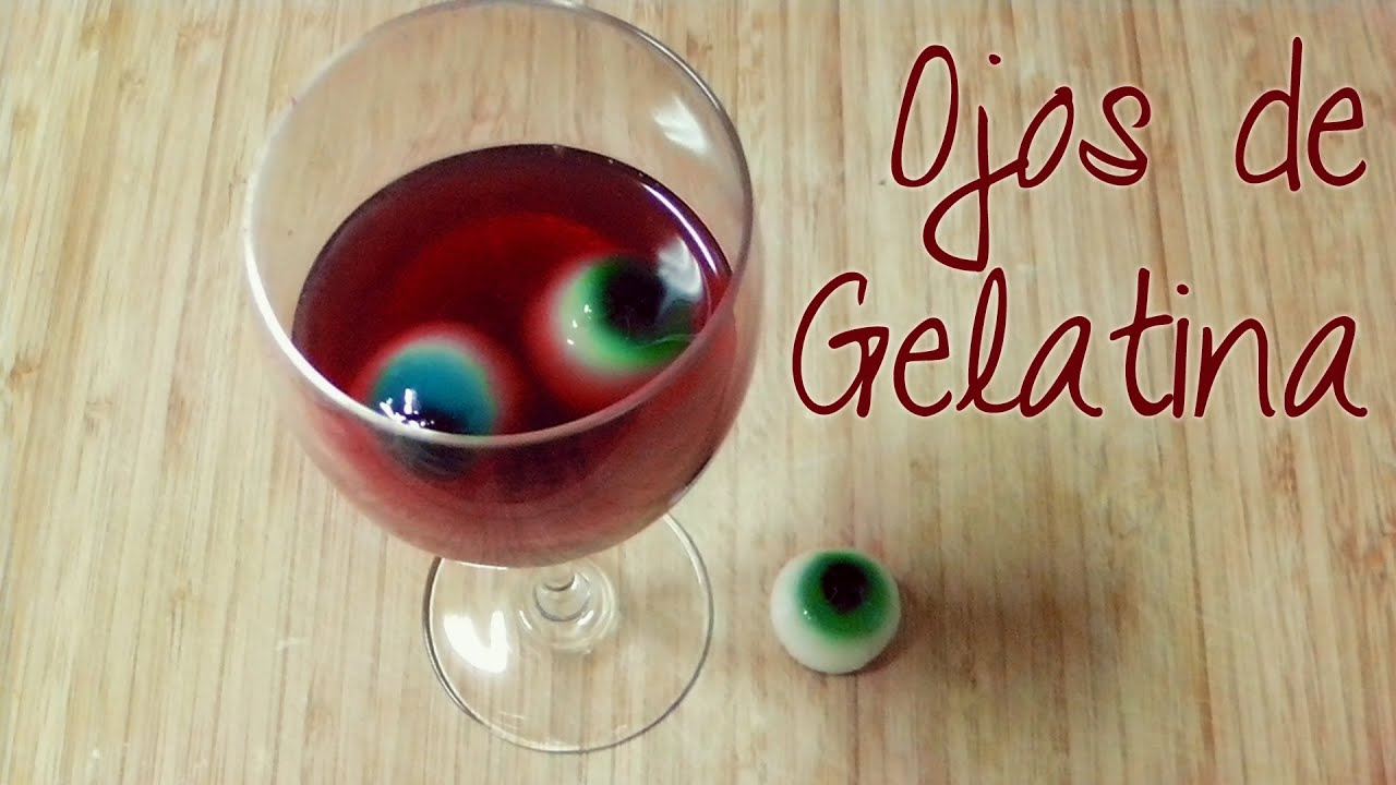 Ojos de gelatina || Manualidades de Halloween