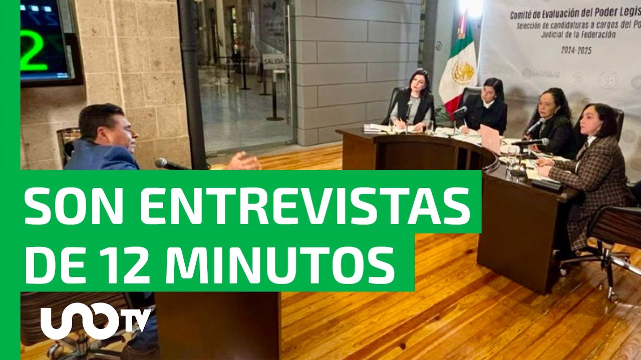 Inician entrevistas de aspirantes a ministros de la Suprema Corte