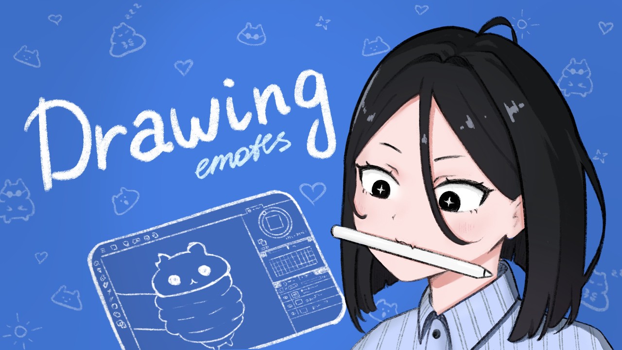 【Drawing】 let's finish some emotes!