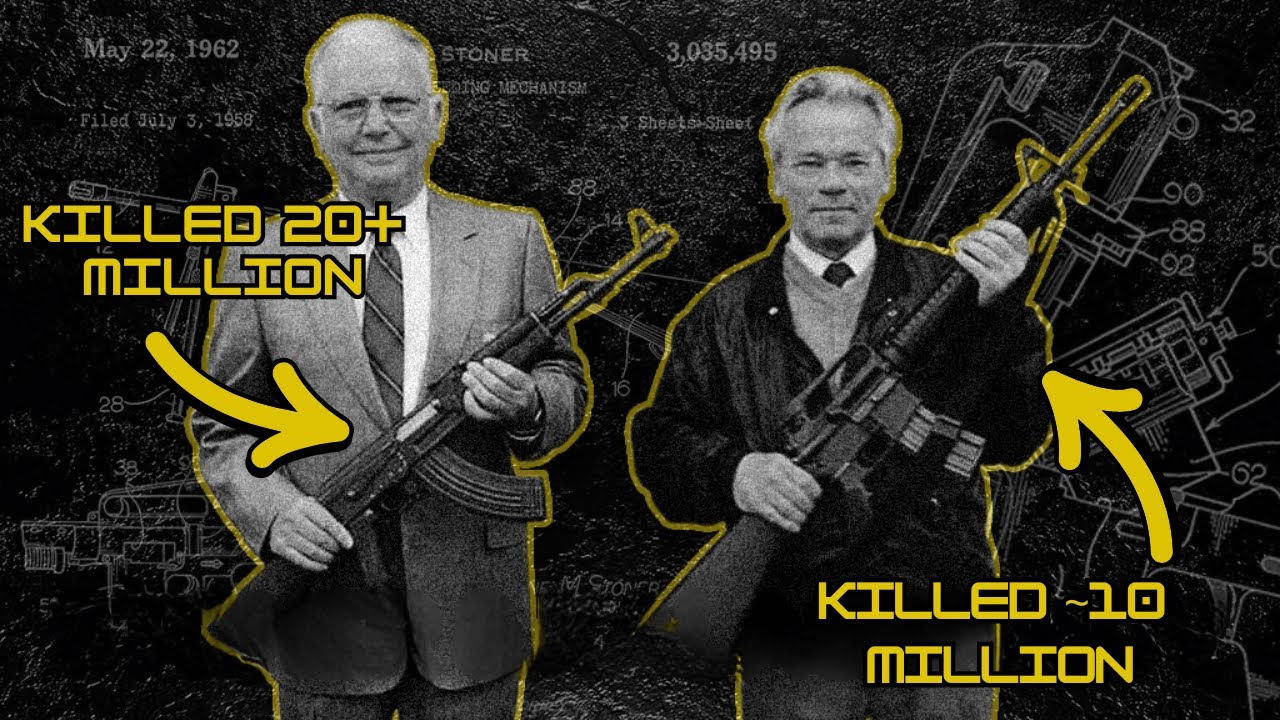 They Built the World’s DEADLIEST Rifles | Eugene Stoner & Makhail Kalashnikov documentary