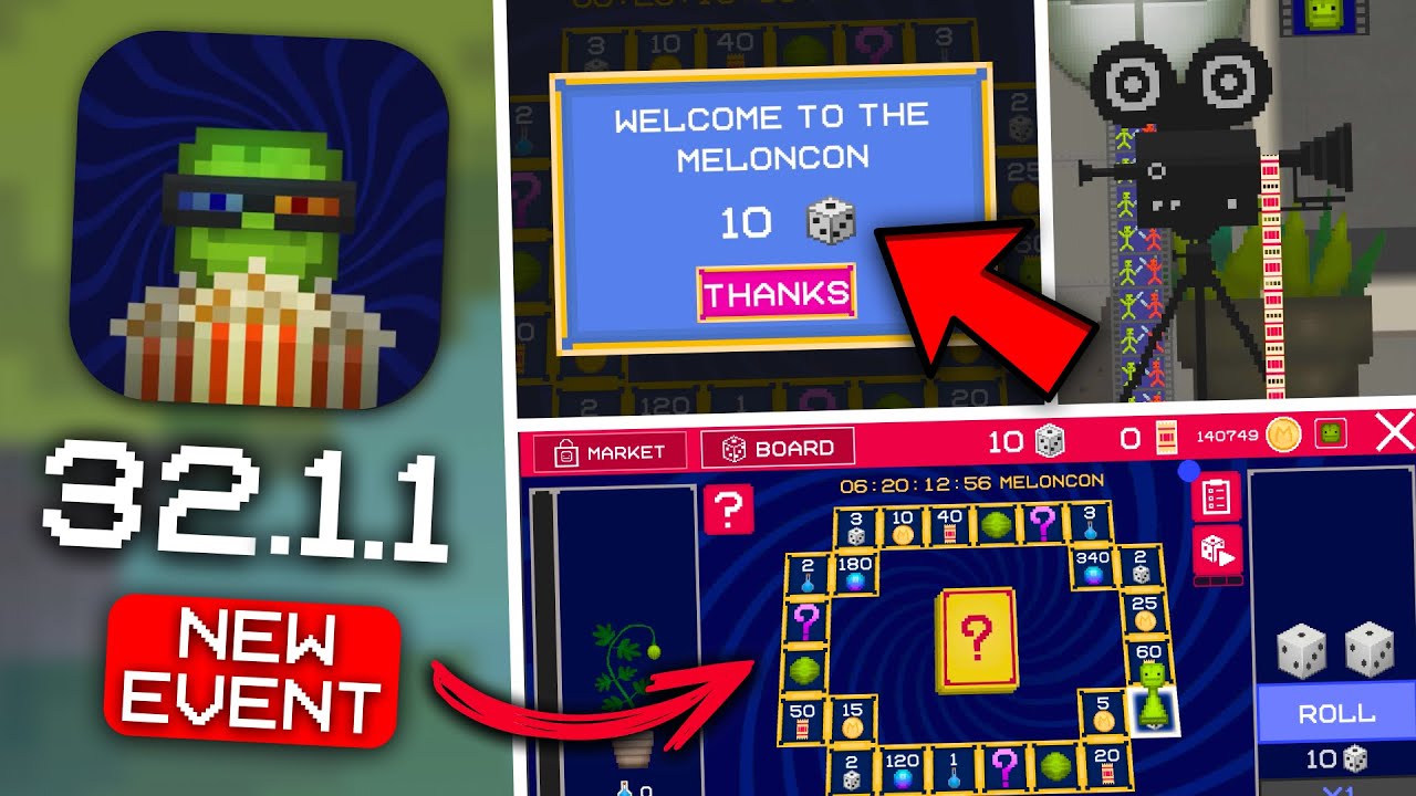 NEW UPDATE! NEW ICON! NEW EVENT in Melon Playground