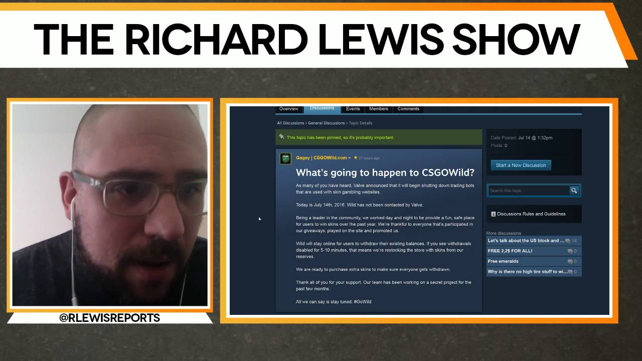 Rich & Sam on: The Valve Announcement Aftermath