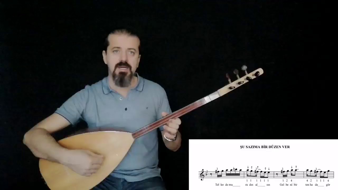 Şu sazıma bir düzen ver / Hobi ve Beceri Kursları Bağlama dersi