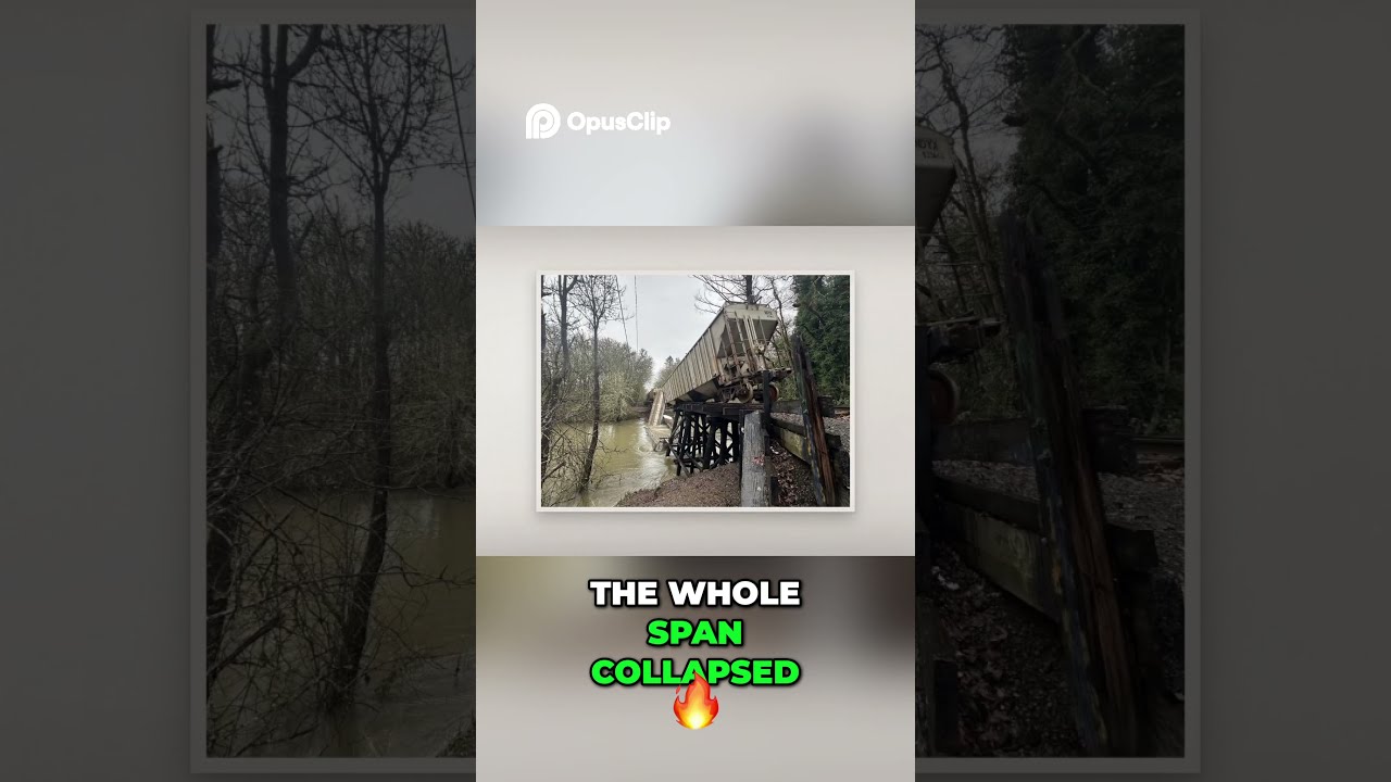 Train Bridge Collapse  The Seconds That Changed Everything