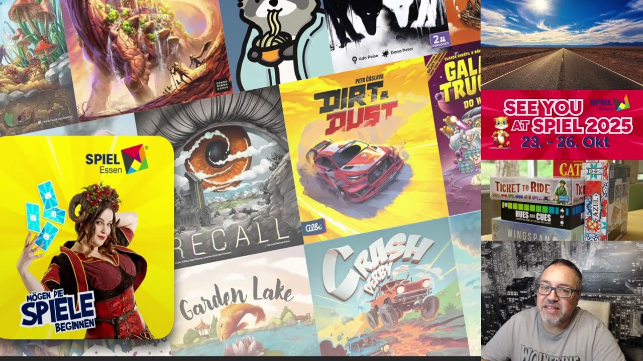 Road to Essen Spiel 2025 - GAMES I WANT