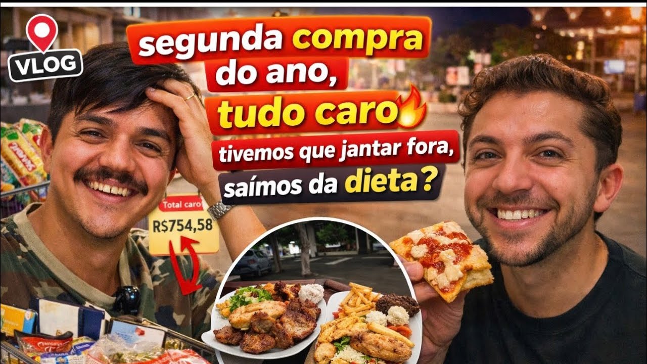 VLOG SEGUNDA COMPRA DO ANO/TUDO MUITO CARO/VIDA DE CASAL 